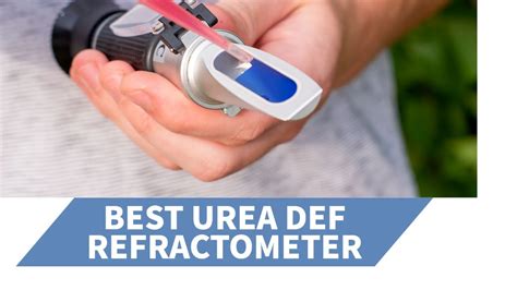 how to read a def refractometer|def quality test.